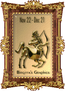 Sagittarius (November 23 to December 21, 22)